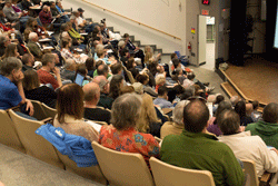 Audience at Treatment-Free Beekeeping with Michael Bush
